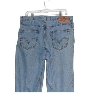 Vintage Levi’s Men’s 560 Jeans 36 X 30 Comfort Fit Tapered Light Wash 90's